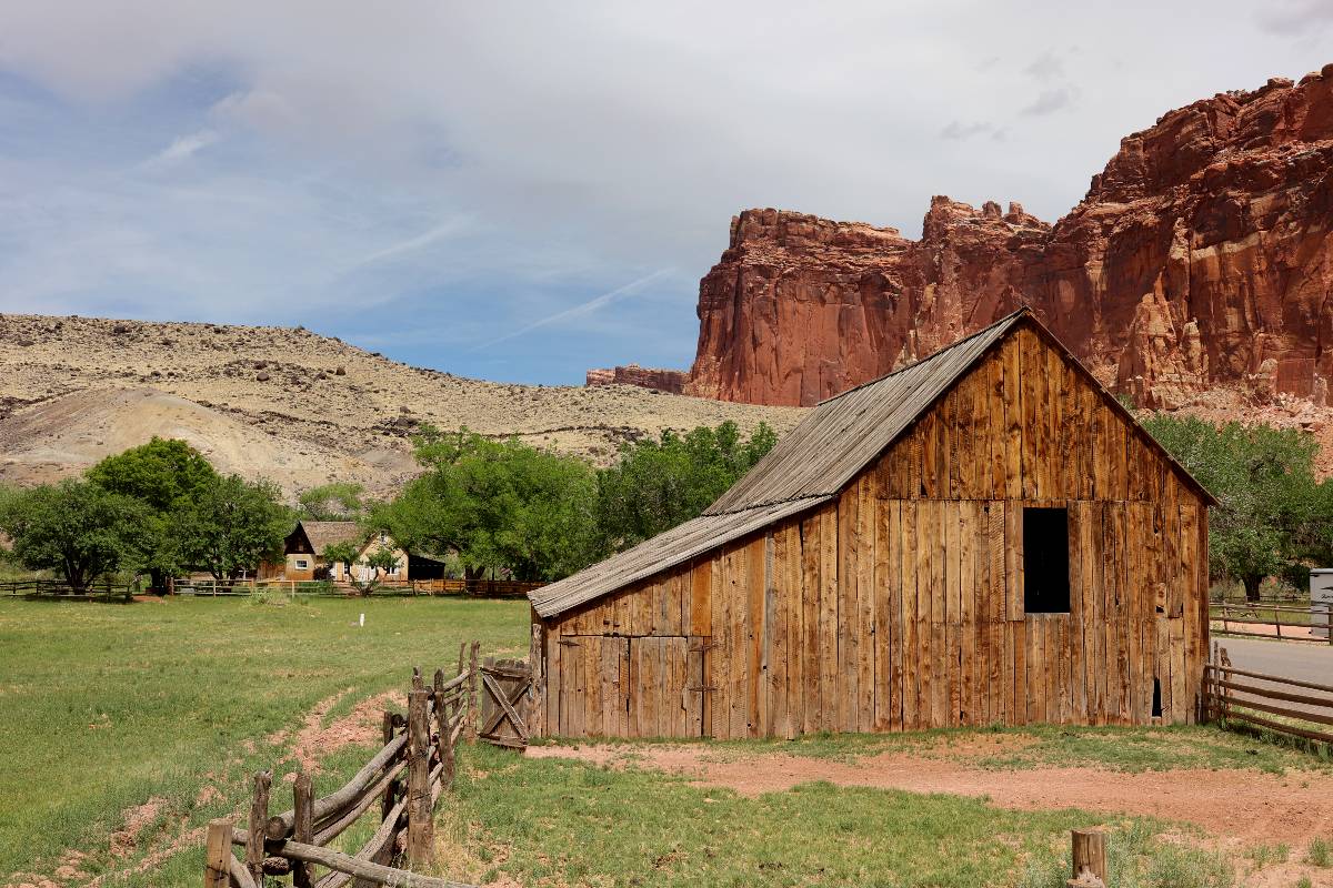 Gifford Farm im Capitol Reef