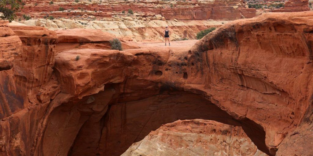 Cassidy Arch im Capitol Reef