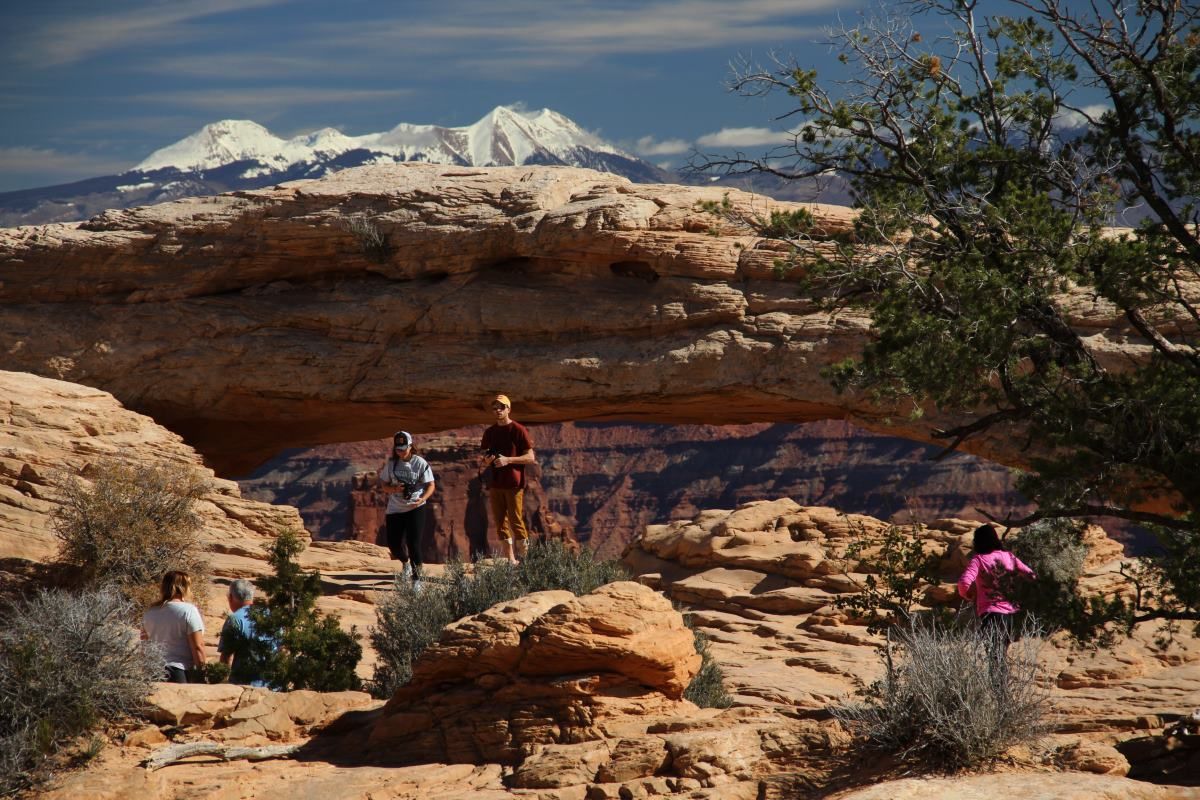 Mesa Arch in den Canyonlands