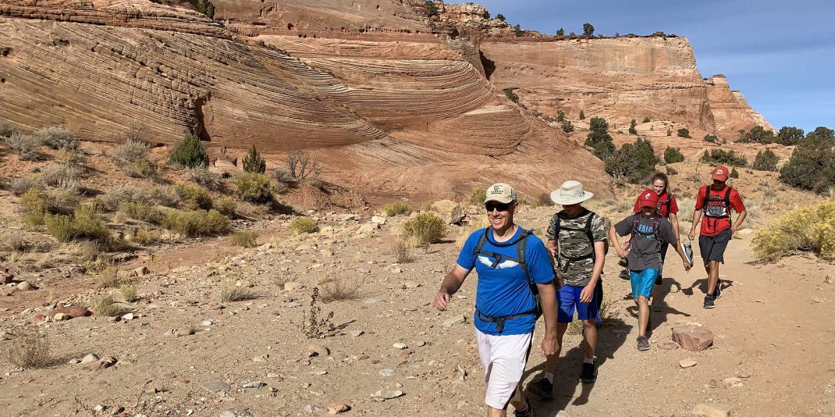 Wanderer im Grand Staircase-Escalante National Monument